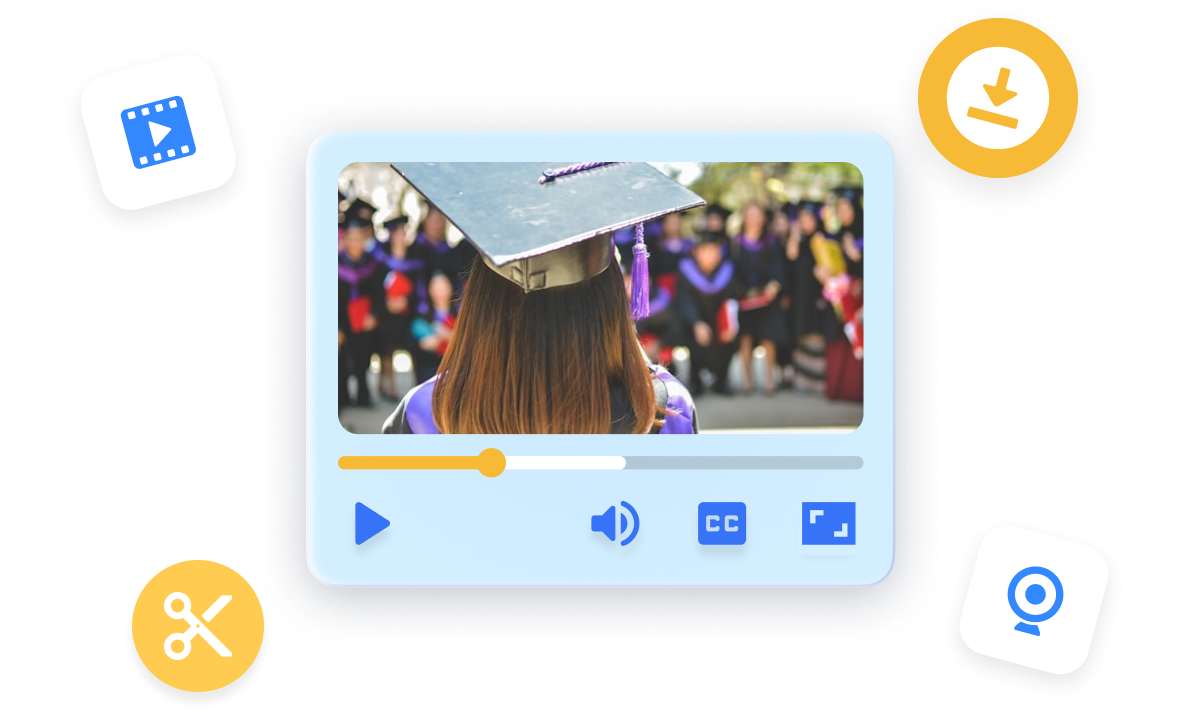 Create more than just education ads with Visla’s education ad video creator, including demo videos, testimonials, explainers, and onboarding videos.